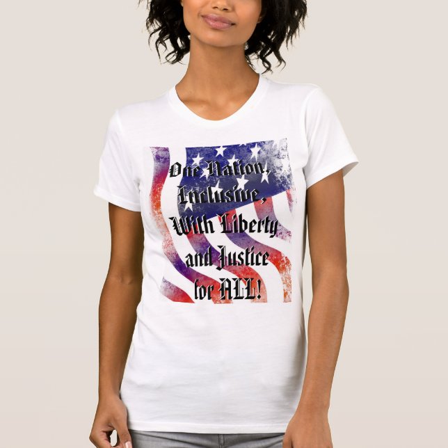 Equal Rights Pledge T-shirt (Front)