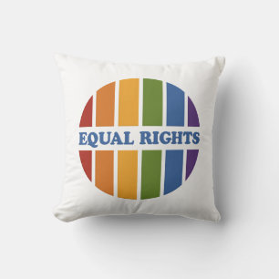 Equal Rights throw pillow