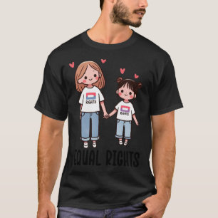 Equal Work For Equal Pay - Equal Rights - Clic Sti T-Shirt