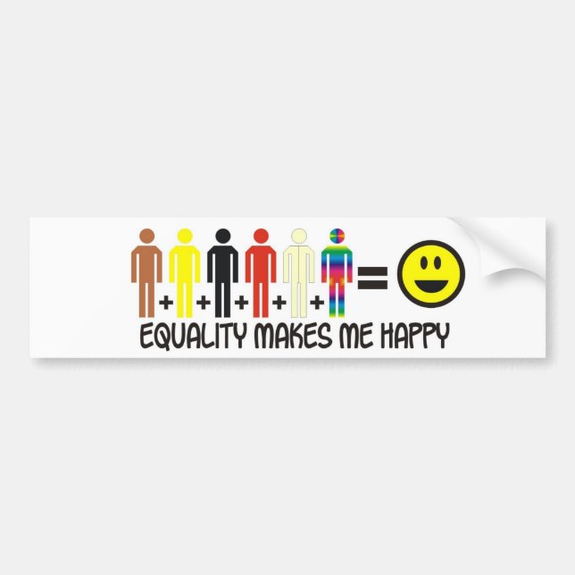 Equality-2 Bumper Sticker (Front)