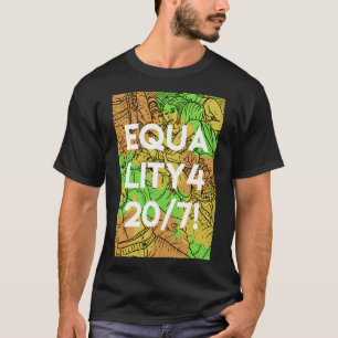 Equality 4207. Love Weed And Equality. T-Shirt