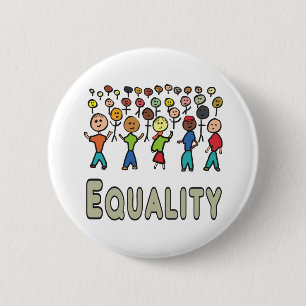 Equality 6 Cm Round Badge