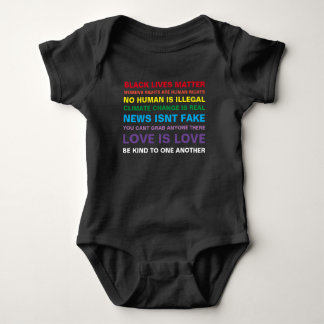 equality black lives matter pride baby shirt