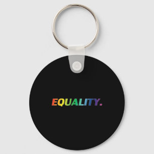 "equality" Black Pride rainbow lgbtq Keychain