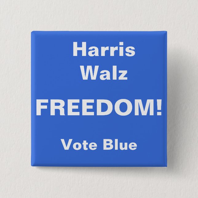 Equality! Button, VOTE BLUE Button (Front)