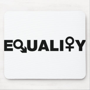 Equality Equal Rights Kindness and Liberty Mouse Mat