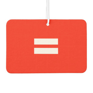 Equality Flag Car Air Freshener