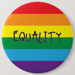 Equality for all 6 cm round badge