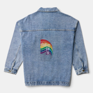 Equality for All Denim Jacket