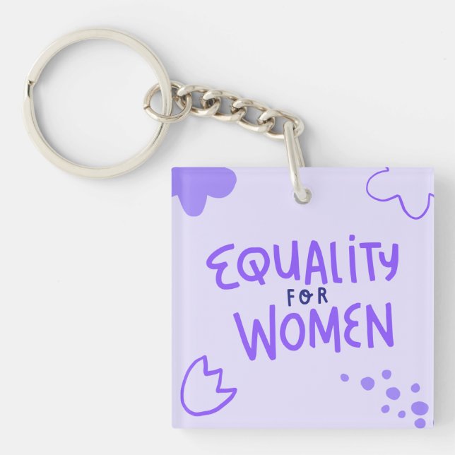 Equality for women  key ring (Front)