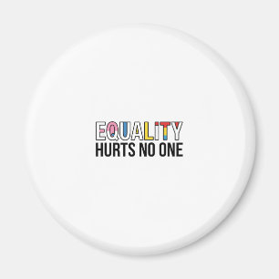 Equality Hurts No One Vintage Pride Shirt Design_1 Magnet