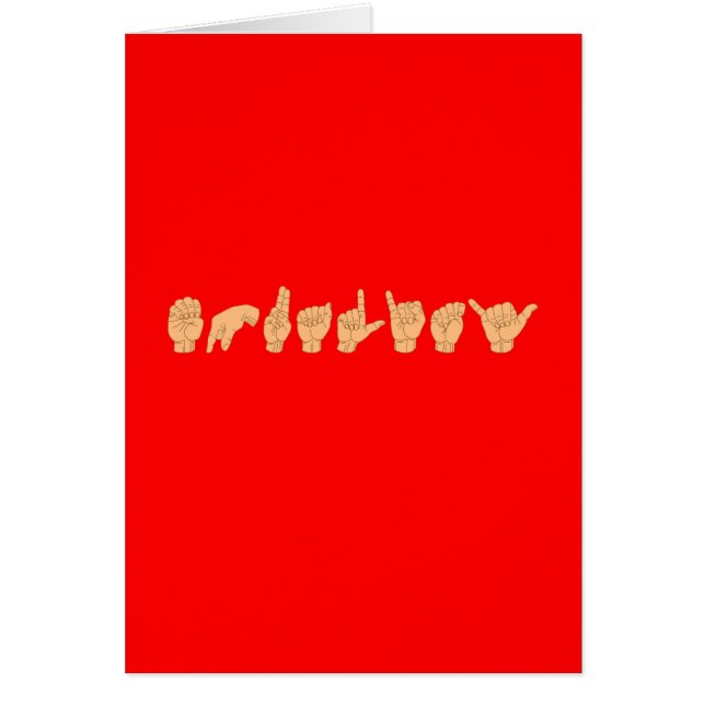 EQUALITY in American Sign Language (Front)