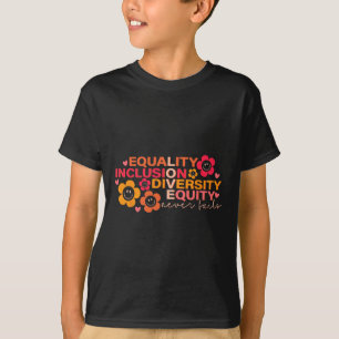 Equality Inclusion Diversity Equity Puzzle Autism T-Shirt