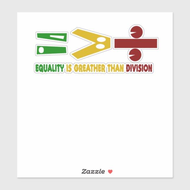 equality is greater than division (Sheet)