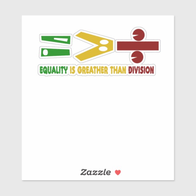 equality is greater than division (Sheet)