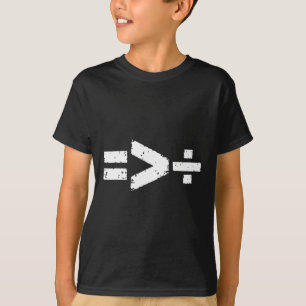Equality Is Greater Than Division Equal Rights Mat T-Shirt