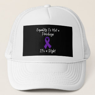 Equality is not a privilege it’s a right, feminism trucker hat