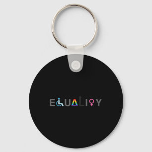 Equality Lgbt Disability Lgbtq Distressed _1 Key Ring