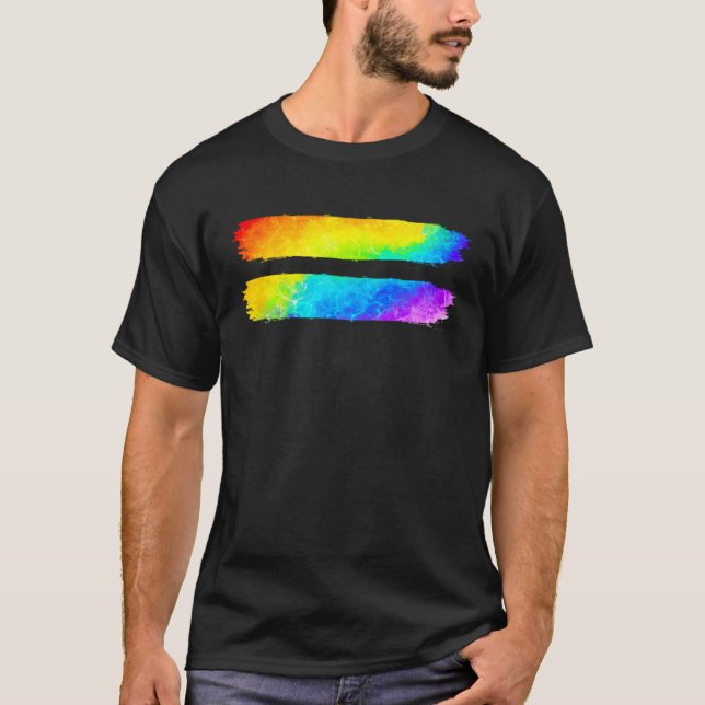 Equality LGBT Pride Awareness Month Gay Lesbian LG T-Shirt (Front)
