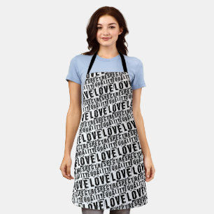 Equality Love and Respect Pride Month Apron