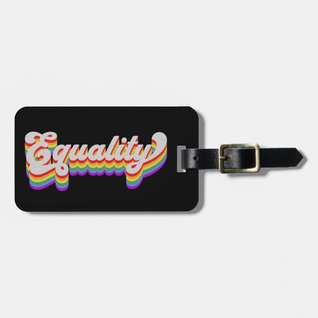 Equality Luggage Tag (Front Horizontal)