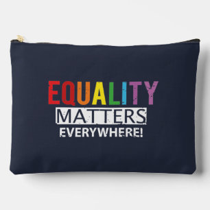 Equality Matters Everywhere Colourful Accessory Pouch