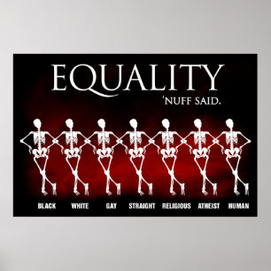 Equality. 'Nuff said. Poster
