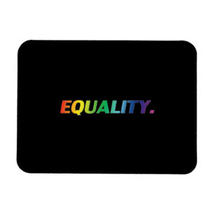 "equality" pride lgbtq black Flexible Photo Magnet