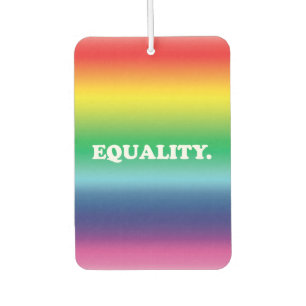 "equality" pride lgbtq lgbt car air freshener