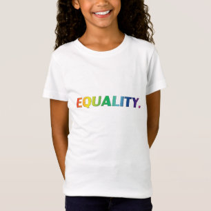 Equality pride lgbtq lgbt queer gay rainbow colour T-Shirt