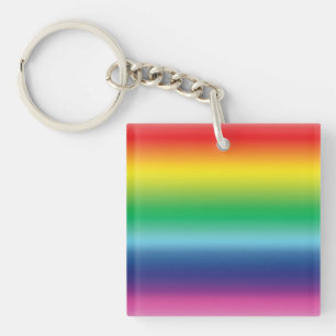 Equality / pride lgbtq rainbow - acrylic keychain
