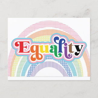 Equality Pride  Postcard
