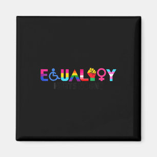 Equality Pride Rainbow Lgbtq Feminist Disability S Magnet