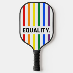 Equality Pride Rainbow Pickleball Paddle