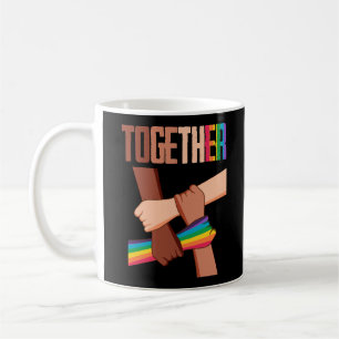 Equality Social Justice Human Rights Together Coffee Mug
