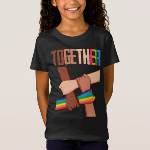 Equality Social Justice Human Rights Together T-Shirt