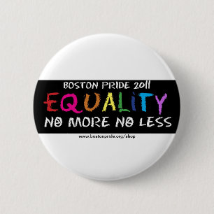 Equality Standard 6 Cm Round Badge