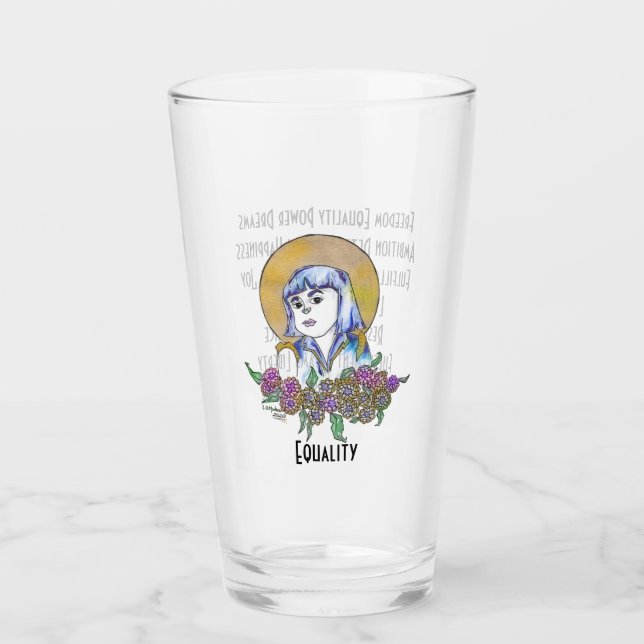 Equality -Strong Women Collection Glass (Front)