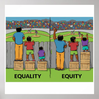 Equality vs Equity – Inspiring Social Justice Poster