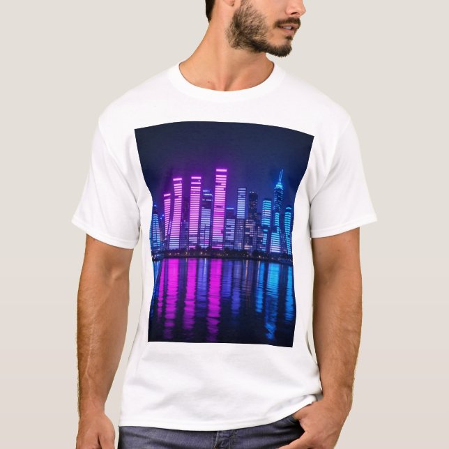Equalizer Cityscape T-Shirt (Front)