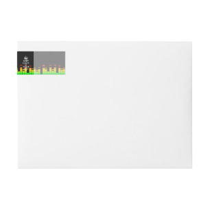 Equalizer DJ KEEP CALM AND Your Creative Text Wrap Around Label