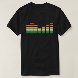 Equalizer DJ Music Dance Club Editable Funny Colou T-Shirt