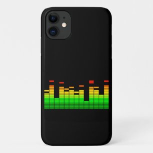 Equalizer Vibes Decor Beat of DJ Music iPhone 11 Case