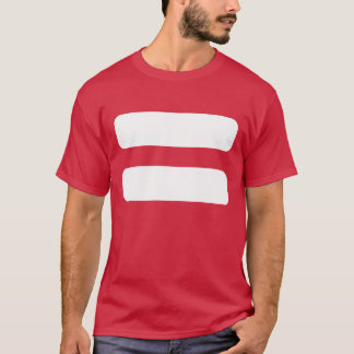 Equals Signs Icon T-Shirt