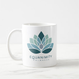 Equanimity Calmness Lotus Yoga Meditation Mindfuln Coffee Mug