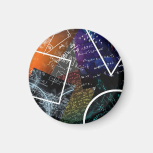 Equation Burst: Math Art Magnet