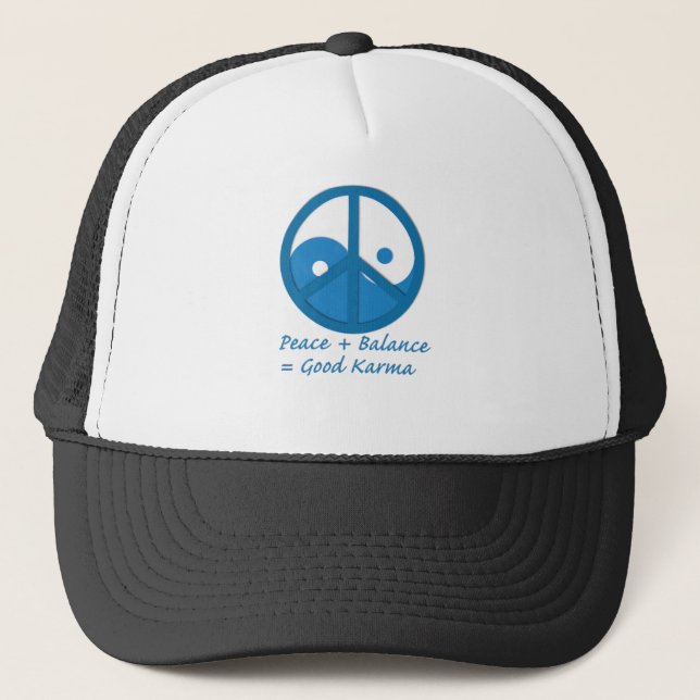Equation for Good Karma Trucker Hat (Front)