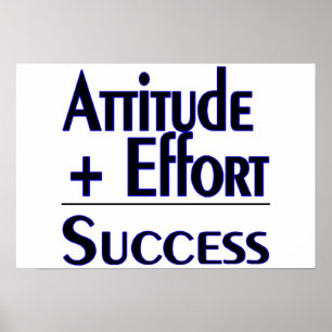 Equation for Success Poster