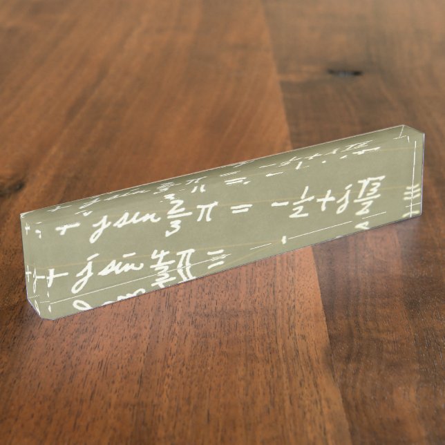 Equation Nameplate (Side)