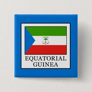 Equatorial Guinea 15 Cm Square Badge